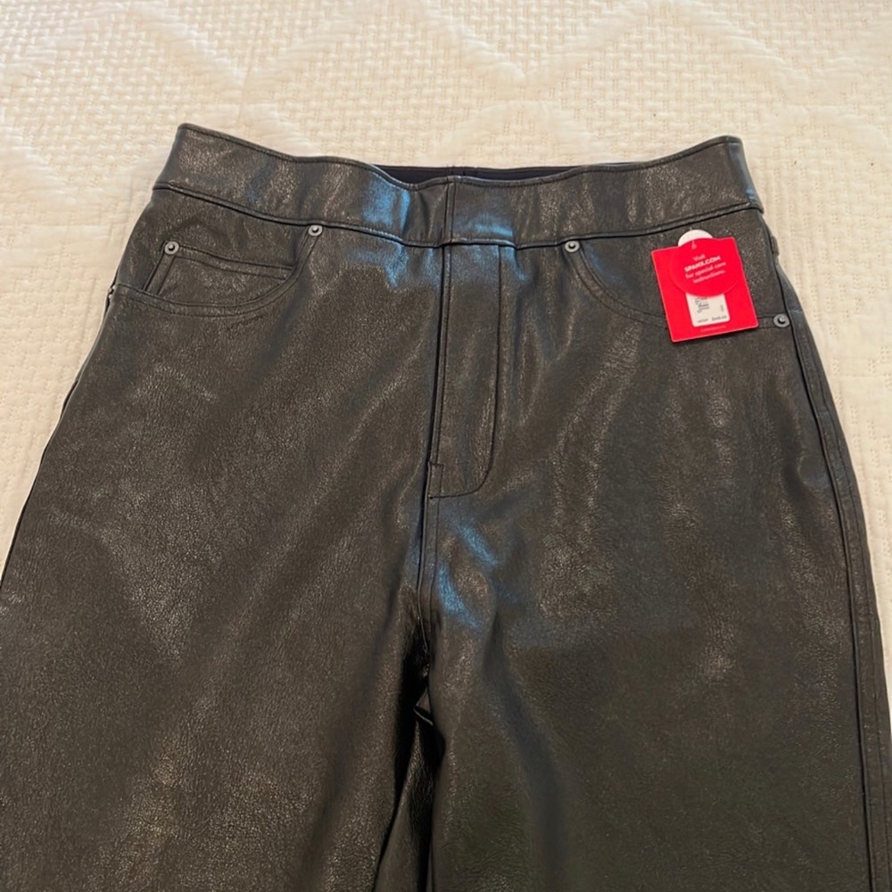 Spanx Leather-Like Skinny Tall Pants
